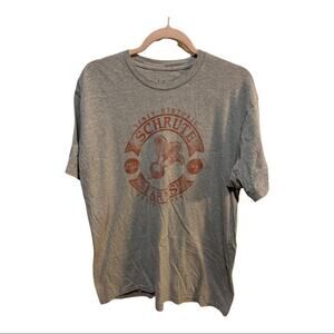 The office Dwight shrute farms beet farming gray t shirt Sz XL. classic!